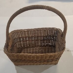 Woven Basket with Handle